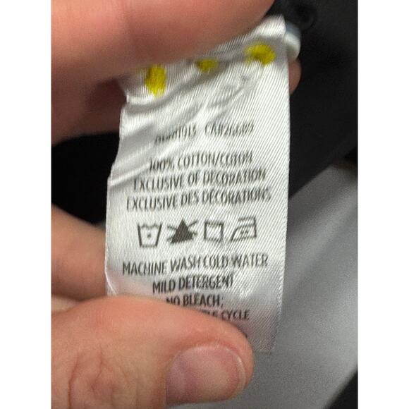 Robert Graham Men's Long Sleeve Black Button Up Dress Shirt - Size L - Picture 6 of 6